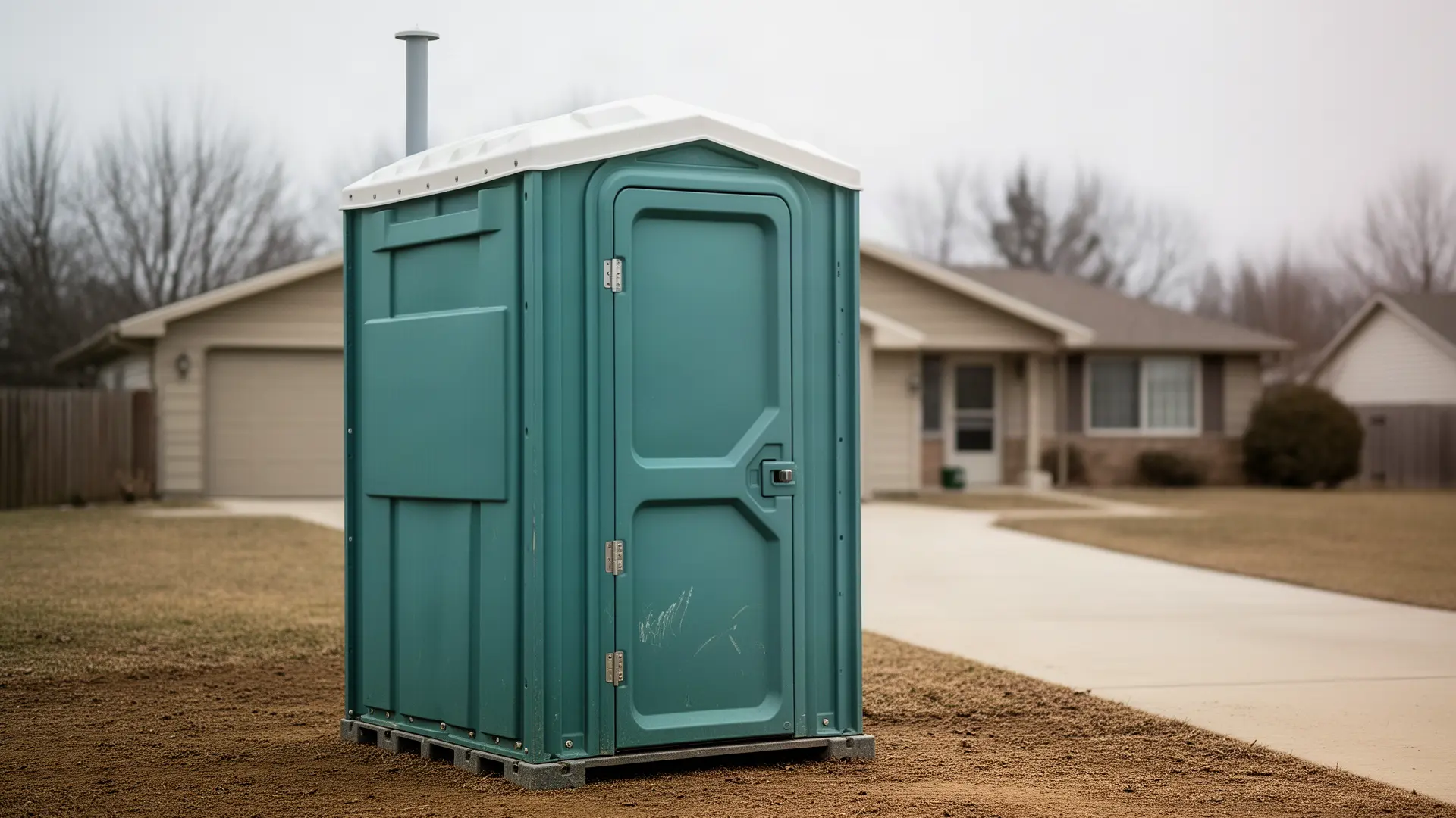 Clean porta potty unit from Robbins Brothers Porta Potty Rental in Houston, TX